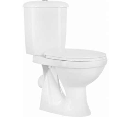 Унитаз-компакт Оскольская керамика СУПЕРКОМПАКТ горизонтальный выпуск (г. Старый Оскол)