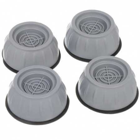 Антивибрационные подставки для бытовой техники серые 4 шт. AQWIN