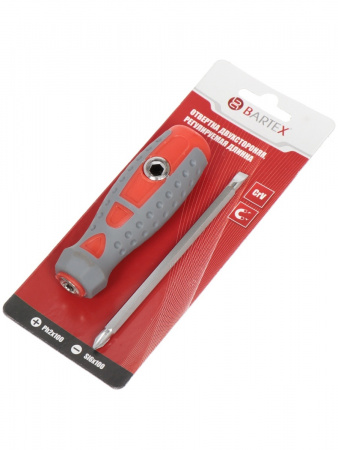 Отвертка BARTEX двухстороняя 2 в 1 