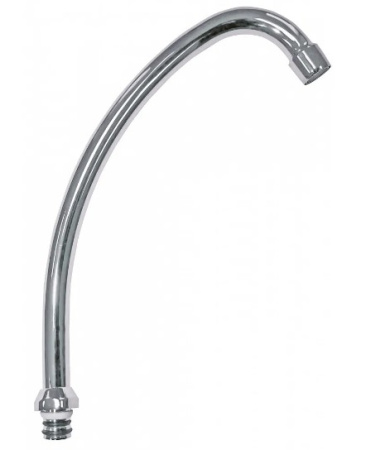 Излив для кухонного российского смесителя маленькая гайка