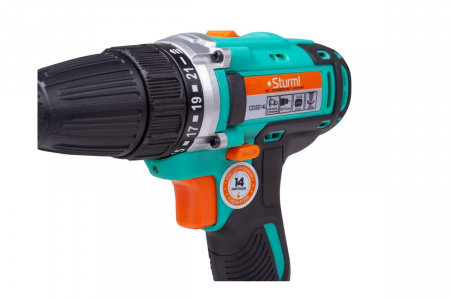 Дрель-шуруповерт аккумуляторная STURM 14,4В CD3214L