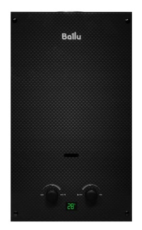 Газовый водонагреватель BALLU GWH 10 Fiery Glass Carbon 10 л/мин