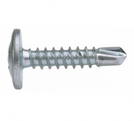 Саморез с прессшайбой 4,2*25 со сверлом