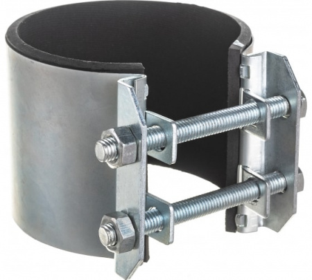 Хомут ремонтный оцинкованный 4 (114мм)