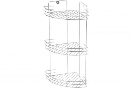 Полка угловая 3-х ярусная 19*19*41 "Рыжий кот" VENTO