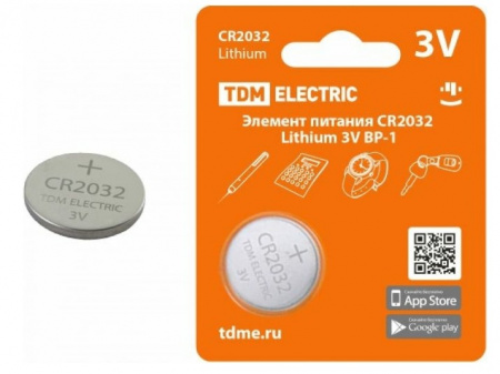 Батарейка TDM CR2032 (таблетка)