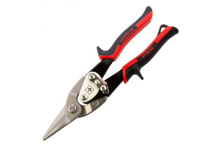 Ножницы по металлу 250 мм прямые MATRIX двухкомпонентн. ручка