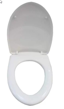 Сиденье для унитаза ВИР белое