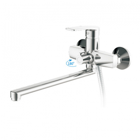 Смеситель для ванны HAIBA НВ22587 латунь