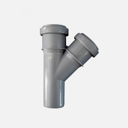 Канализационный тройник 40/40/45    