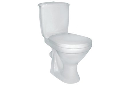 Унитаз-компакт Оскольская керамика СУПЕРКОМПАКТ косой выпуск (г. Старый Оскол)