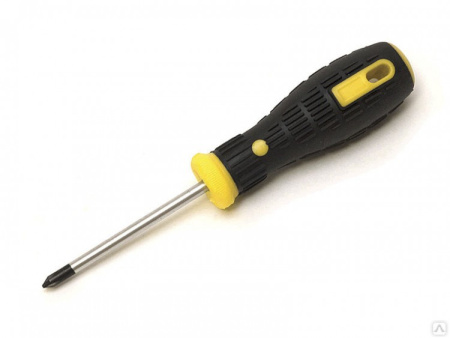 Отвертка КРЕОСТ 6*150 крест антискольз двухкомп