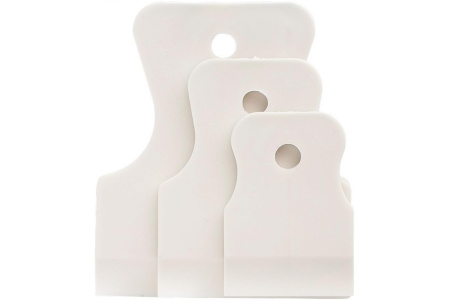 Шпатели резиновые набор 40-60-80мм SPARTA