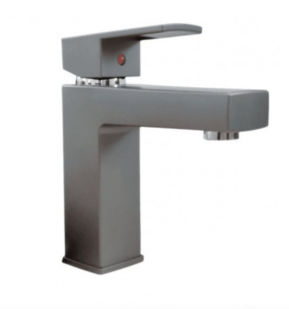 Смеситель для умывальника AQUASTRIDE P15-2H13-40В ABS-пластик серый