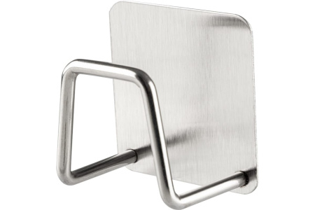 Держатель для губки самокл. черный "Рыжий кот" BHB-6 2шт