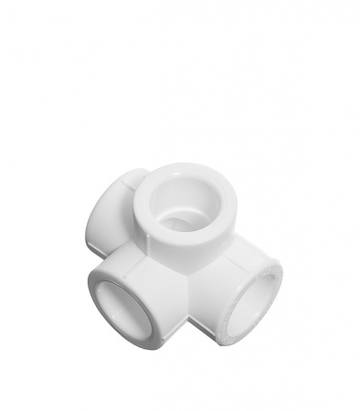 Полипропиленовая крестовина двухплосткостная Ф20 