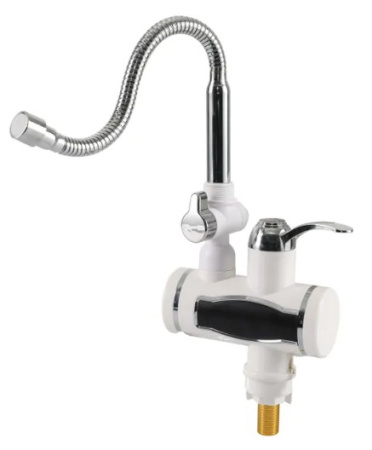 Смеситель водонагреватель YINDAF R0101B гибкий излив