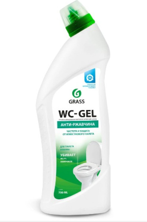 Чистящее средство для сантехники GRASS WC-GEL 1000мл.