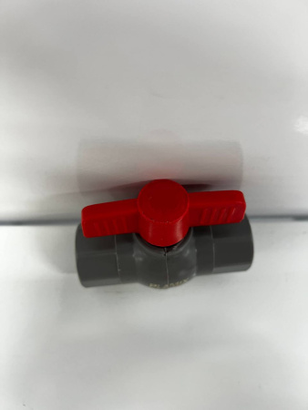 Кран шаровый из ABS пластика 3/4 рычаг г/г