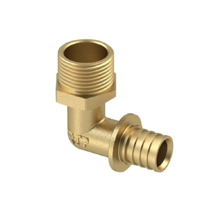 Угольник аксиальный 20 х 3/4 НР  RTP