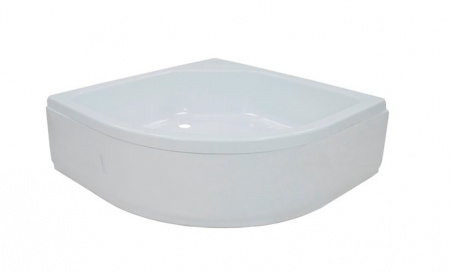 Душевой поддон 100*100 см средний акриловый полукруг "Тритон" ПД7