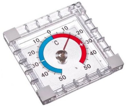 Термометр наружный биметаллический ТББ липучка