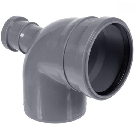 Канализационный отвод 110/50/90 с выходом назад