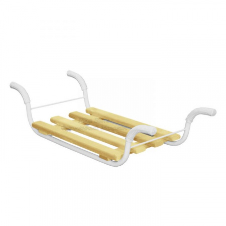 Сиденье для ванны дерево+металл НИКА СВ1