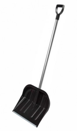 Лопата снеговая с мет. черенком 460*400 мм №2