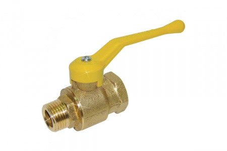 Кран шаровый газовый 3/4 рычаг г/ш Бологое
