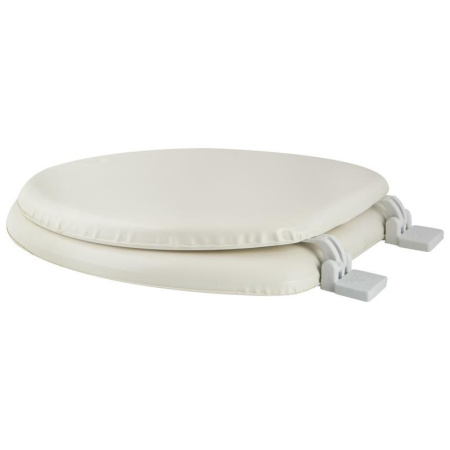 Сиденье для унитаза мягкое белое