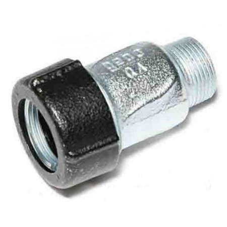 Соединитель Ф2 НР GEBO для стальных труб