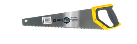 Ножовка по дереву 2комп. рукоядка ВИХРЬ 450мм 