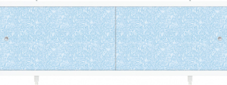 Экран для ванны "Кварт" 1,5м Голубой иней