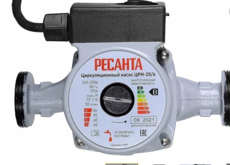 Насос циркуляционный РЕСАНТА ЦРН-25/6-180 77/7/2
