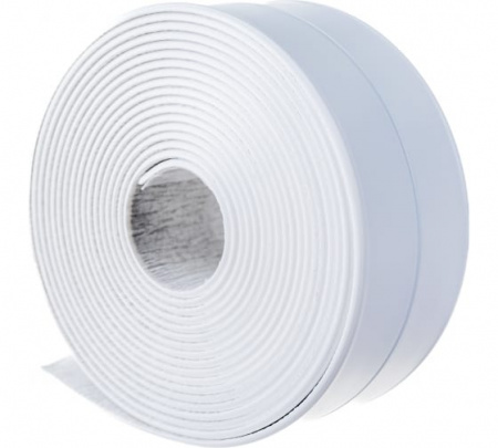 Лента бордюр для ванн 60мм*3,35м белая