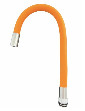 Излив гибкий для кухонного смесителя OUTE М7170-4 оранжевый 