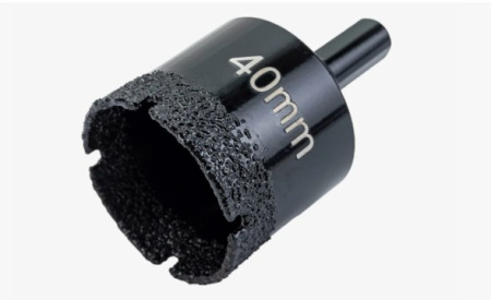 Коронка алмазная по керамограниту Ф40