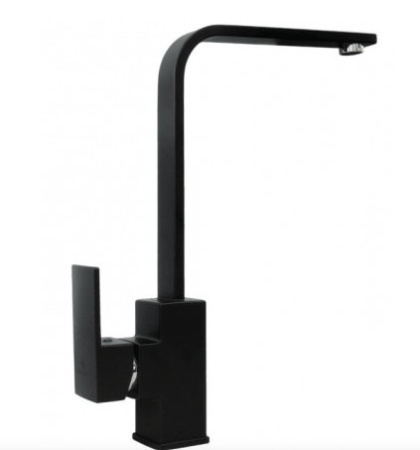 Смеситель для кухни AQUASTRIDE P15-1H211-40В ABS-пластик черный