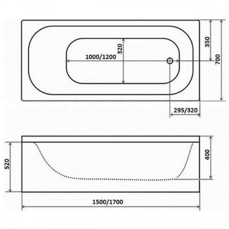 Ванна акриловая Тритон УЛЬТРА 150