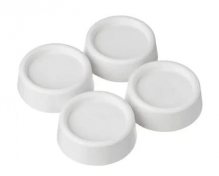 Антивибрационные подставки для бытовой техники белые 4 шт.