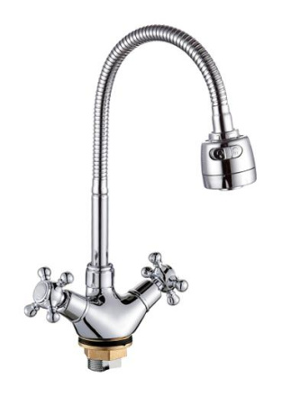 Смеситель для кухни FEINISE S54303B гибкий излив (