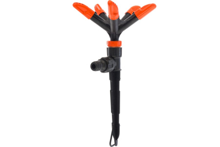 Разбрызгиватель вращающийся 5-ти лепестковый пласт. адаптер