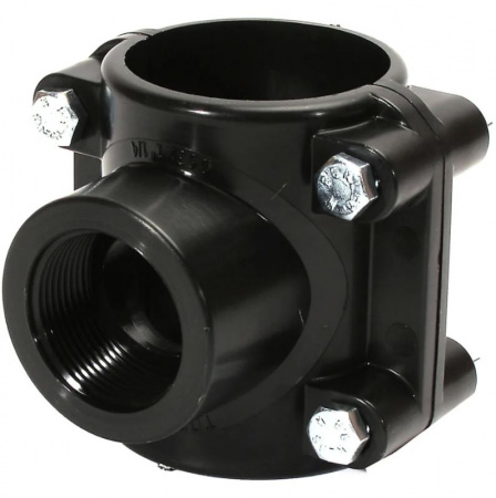 Седелка 110х"1 1/2" для ПНД трубы