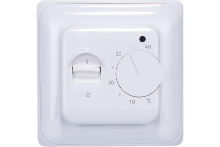 Терморегулятор для теплого пола RTC 70.26 с выносным датчиком температуры 2м белый