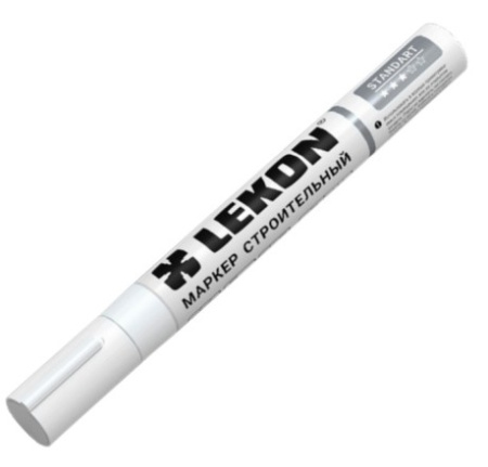 Маркер-краска LEKON STANDART белый 4мм